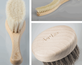 Zestaw trzech szczotek - Naturalny rytuał holistyczny